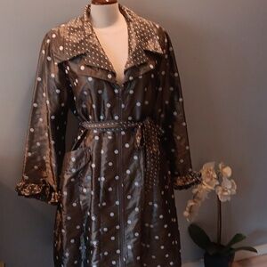 Samuel Dong dot trench coat